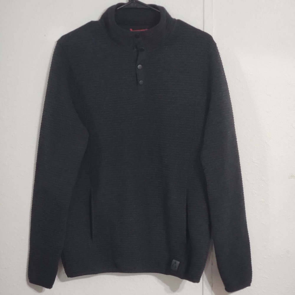Gerry Men's Ottoman 1/4 Snap Pullover Sweater Size Medium